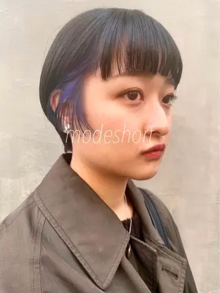 ショート 🤎指名No.1原宿 表参道coii日向花のヘアスタイル