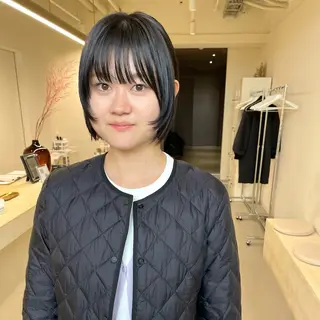 ショート カラー ショート・ボブ ・ウルフ✂︎IMAIのヘアスタイル