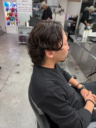 パーマ メンズ 町田エリアＮｏ．１/ パーマ特化/太田京希のヘアスタイル