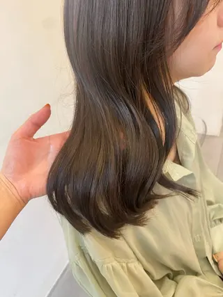 カラー レイヤー/ベージュ/ どますず🌺のヘアスタイル