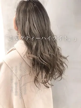 ミディアム カラー 韓国ヘア 店長NEGIのヘアスタイル