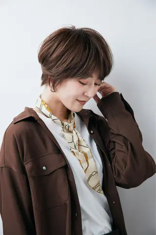 ショート 🎨インナーカラー が得意👍新垣⚜️のヘアスタイル