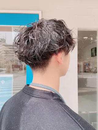 ショート パーマ メンズ kohatsu こはっちゃんのヘアスタイル