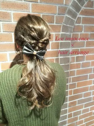 ミディアム セミロング ロング カラー ヘアアレンジ カラー/髪質改善スペ シャリスト宮本 伸一のヘアスタイル