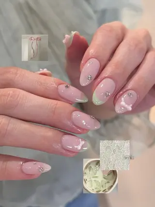 カラー AIN Nailのネイルデザイン