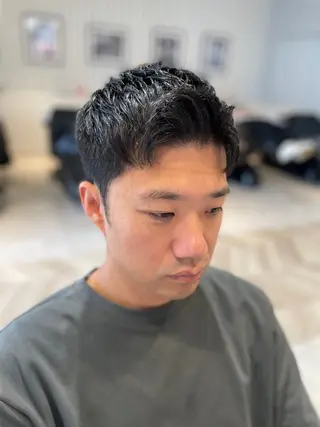 ショート メンズ メンズパーマ/カット / 古川　諒のヘアスタイル