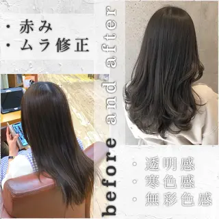 ロング カラー レイヤーカット/ 髪質改善✨山中優のヘアスタイル