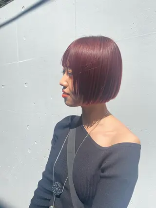 ショート カラー 🍃YURI 🍃のヘアスタイル