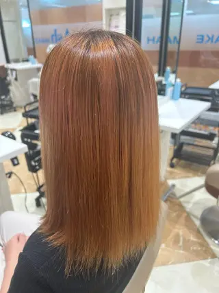 ミディアム カラー 髪質改善特化 赤塚雄輝のヘアスタイル