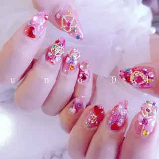 ネイル 梅田🦄中崎町🩵 u n o 0 1のネイルデザイン