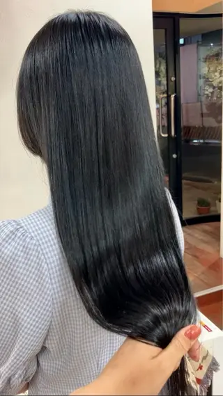 ロング 似合わせ×透明感 カラー🤍MAOのヘアスタイル