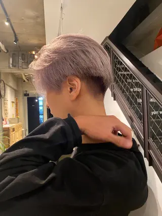 カラー メンズ 三野 隼澄のヘアスタイル