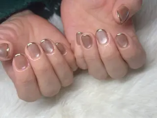 ネイル BLUE【ブルー】所属・NARUMI HYODOのネイルデザイン