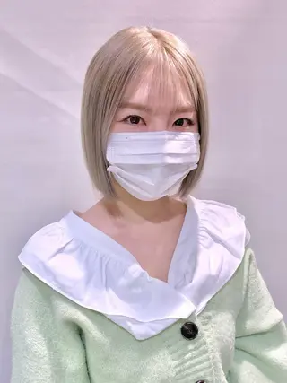 ショート カラー ヘアアレンジ 柔らか垢抜けｶﾗｰと ｶｯﾄ🫧ASUKAのヘアスタイル