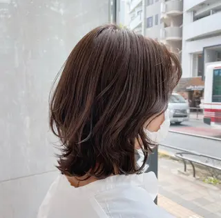 ミディアム BiBi 武田 あやのヘアスタイル