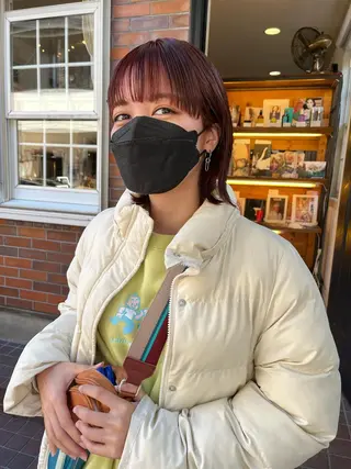ショート カラー eri kinjoのヘアスタイル