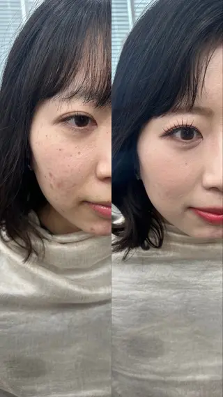 セミロング ヘアアレンジ 韓国メイクサロン YUKINA東京のその他イメージ