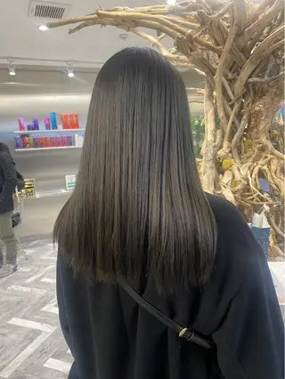 ロング ARISA︎ メンズハイトーンのヘアスタイル