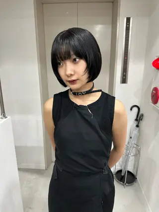 ショート ボブ/似合わせカット /ニュアンスカラーのヘアスタイル