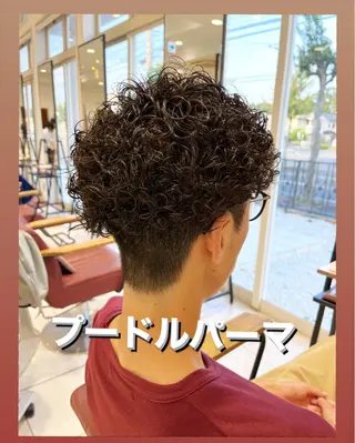 パーマ メンズ GranCieux 水戸/まつパ🧡黒柳のマツエク・マツパデザイン