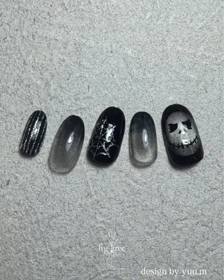 ネイル fig tree所属・fig  tree 地爪育成モニターのネイルデザイン