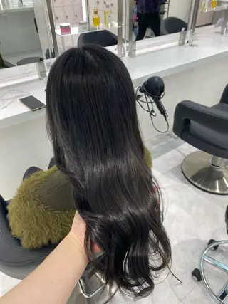 ロング カラー 表参道/透明感カラー /暗髪/ジュキヤのヘアスタイル