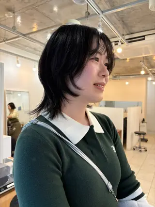 ミディアム eri kinjoのヘアスタイル