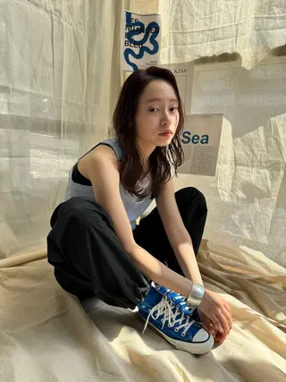 セミロング ito suzuco @suc__asのヘアスタイル