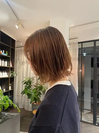 ショート 西野 優夏のヘアスタイル