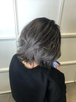 カラー 🦋透明感カラー /ケアブリーチ🦋のヘアスタイル