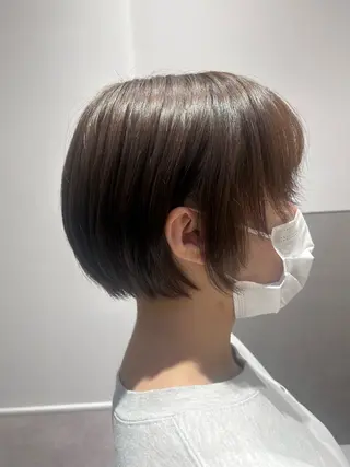 ショート SALOWIN 新宿三丁目me+所属・レイヤー/ボブ/ パーマ/HARUKAのヘアスタイル