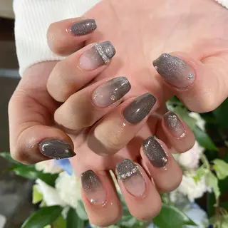 ネイル crystal ⭐︎ colorのネイルデザイン