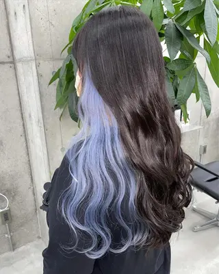 ロング 手島 カミラのヘアスタイル