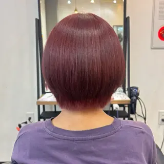 ショート カラー DEST ゆりかのヘアスタイル