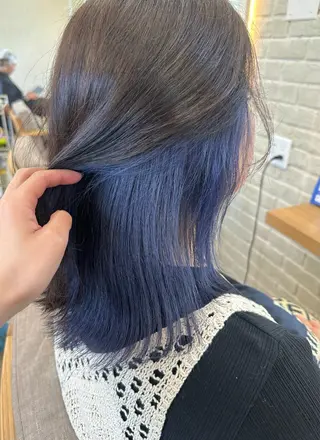 カラー ✄折橋 彩花🐶🍑のヘアスタイル
