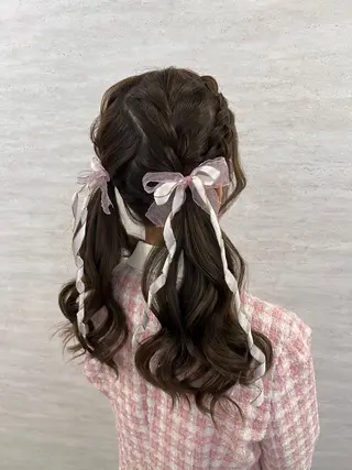 ヘアアレンジ 鈴木 芽香のマツエク・マツパデザイン