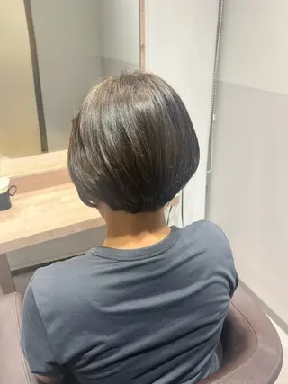 ショート 大宮レイヤーカット× 透明感カラー　rioのヘアスタイル