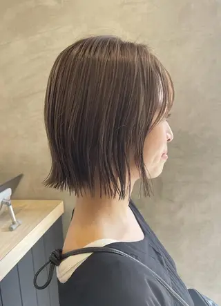 ミディアム illatos あやののヘアスタイル
