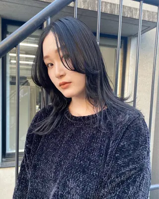セミロング MIYU💋💖 〈XENA渋谷本店〉のヘアスタイル
