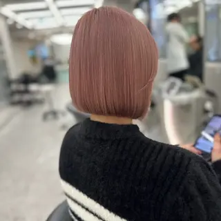 カラー nao 艶カラー🌙* :ﾟのヘアスタイル