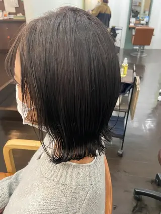ミディアム 久木原 ゆりのヘアスタイル