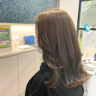 カラー 《ショートモデル》 服部未夢のヘアスタイル