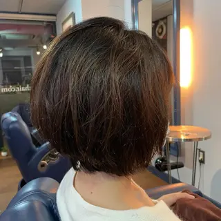 ショート パーマ 平原 沙耶のヘアスタイル