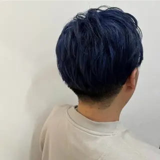 カラー メンズ 中川 柚杏のヘアスタイル