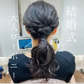 ヘアアレンジ 韓国カラーお任せ❤️ アサコサユリ🎀の眉毛・アイブロウイメージ