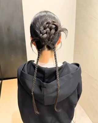 ヘアアレンジ wool TOKYO ありさのヘアスタイル