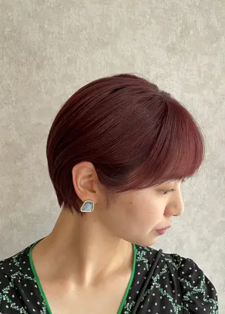 ショート カラー バレイヤージュ特化｜ Takuのヘアスタイル