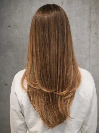 ロング カラー terra✂️川嶋 大輔のヘアスタイル