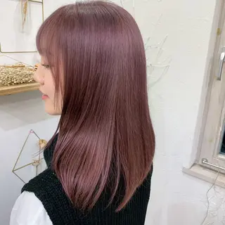 ミディアム カラー Lome'所属・✨ブリーチマスター✨ オクヤマヨウスケのヘアスタイル