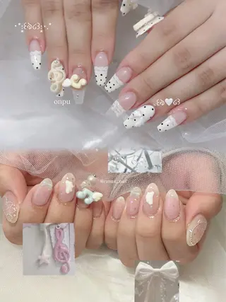 ネイル 𝓇𝒶𝓃𝒶𝓃 𝓃𝒶𝒾𝓁のネイルデザイン